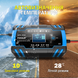 Автоматическое зарядное устройство FOXSUR 12V 8A / 24V 4A импульсный для кислотных AGM гелевых GEL EFB SLA аккумуляторов, Синий 001211 фото 8