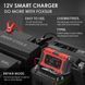 Умное зарядное устройство FOXSUR 12V 6A для автомобильных свинцово-кислотных аккумуляторов универсальное с функцией восстановления 001210 фото 11